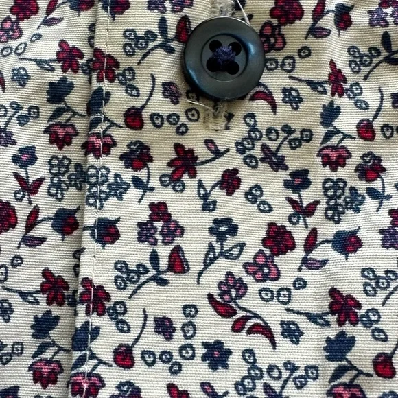 Murano Slim Fit Spred Collar Stretch Floral Mena Dress Shirt - Picture 4 of 10